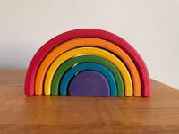 Grimms Regenbogen Holz lasiert 17 cm Mittel Altona - Hamburg Lurup Vorschau