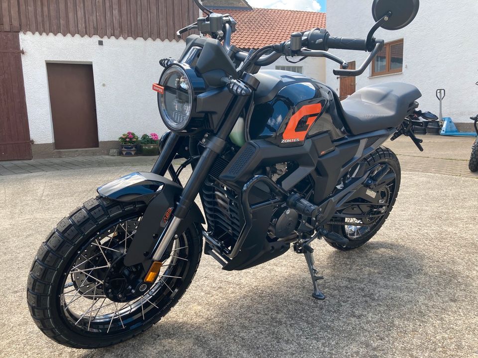 Zontes GK 125 TZ-125 GK Neufahrzeug B196 Scrambler in Aindling