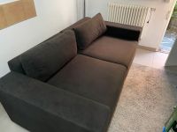 Sofa (schwarz mit 2 Kissen) Baden-Württemberg - Ludwigsburg Vorschau