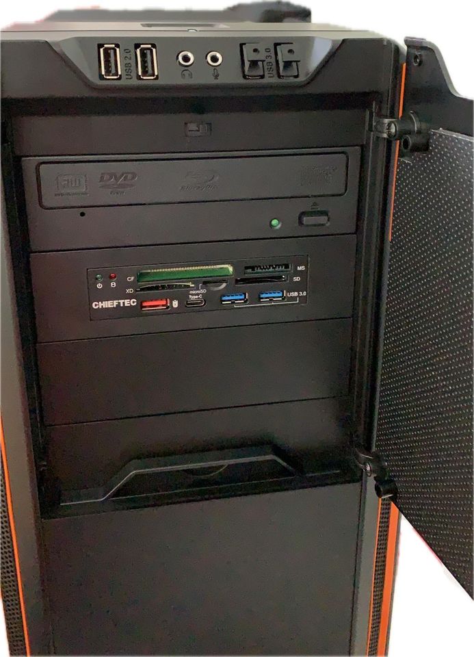 PC Tower, Gaming-PC / Videoschnitt (W11,i7 3,8GHz,1.5TB SSD,uvm.) in Dreieich