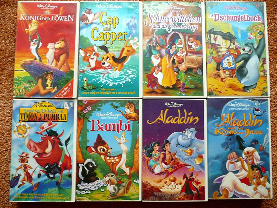 ❤ 46 VHS Videos Kinderfilme incl. 3X DVD Disney u.v.m. ❤ in Frankfurt am Main