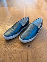 Geox Slipper Damenschuh Ballerina Loafer Sneaker 40 blau Sachsen - Radebeul Vorschau
