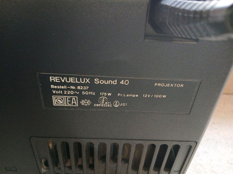 Super 8 Filmprojektor Revue lux sound 40 Projektor in Centrum