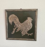 Bild auf Holz mit hochwertigen Rahmen Motiv Huhn Nordrhein-Westfalen - Hilden Vorschau