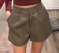 Amisu braun graue Shorts aus Leder 32/xxs Hessen - Kassel Vorschau