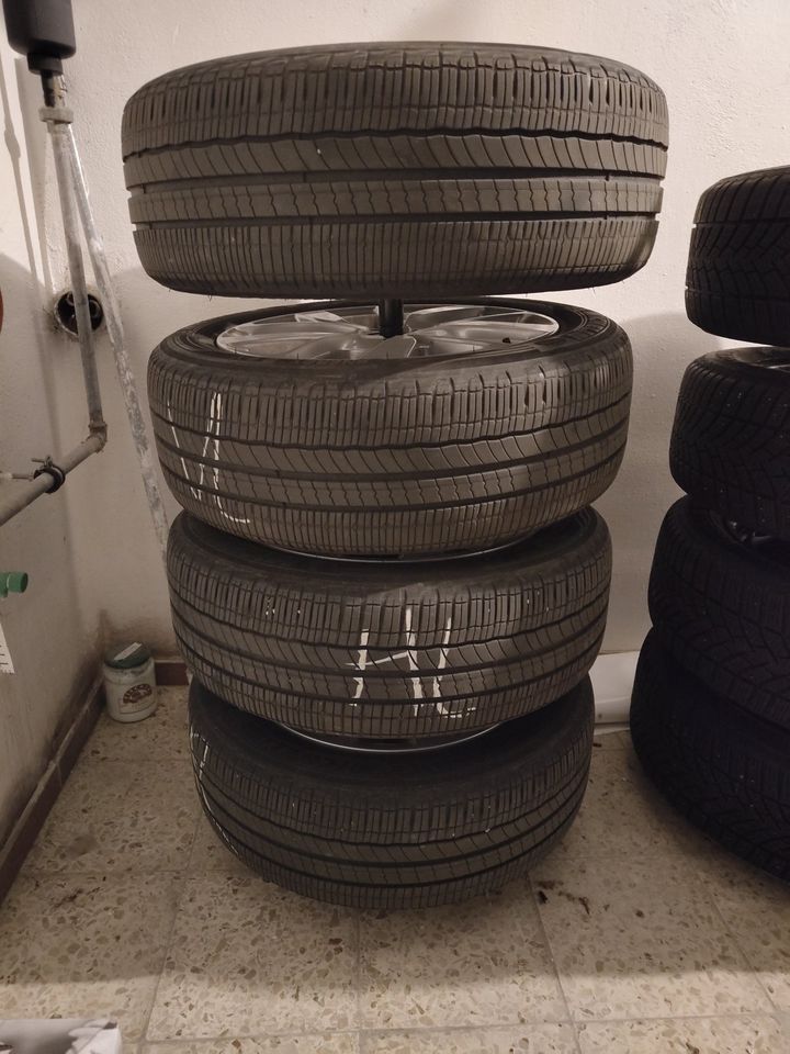 4x Sommerreifen Alu Renault Zoe Michelin Energy E-V 195/55 R16 in Unterdietfurt