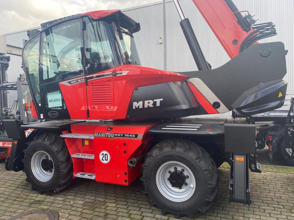 Manitou drehbarer Teleskoplader Teleskopstapler Kran in Essen