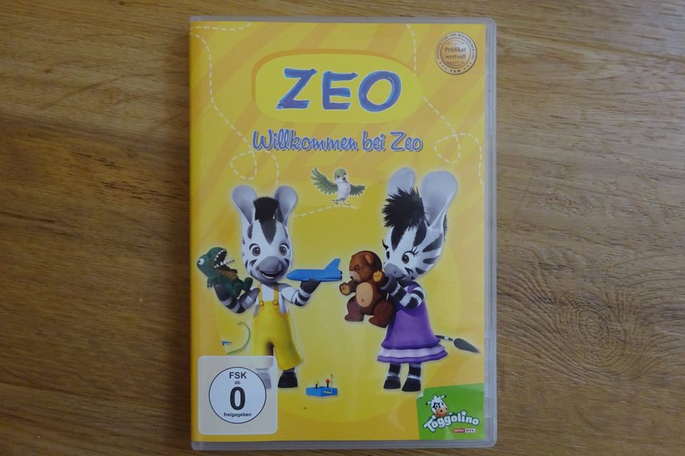 DVD Zeo Zebra Willkommen bei , 5 Folgen, ab 3 Jahre in Altenkirchen