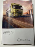 Mercedes Axor 940-954 Betriebsanleitung Ausg. G 10/2010 Bordbuch Dresden - Neustadt Vorschau