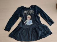 H&M Kleid Elsa Eiskönigin Sweatkleid 110 116 dunkelblau Glitzer Bayern - Germering Vorschau