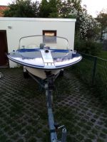 GFK sportboot 50 PS mit straßentrailer Lübeck - Innenstadt Vorschau