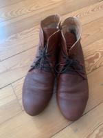 Braune Lederstiefel von Think! 39 1/2 cognac Bayern - Landshut Vorschau