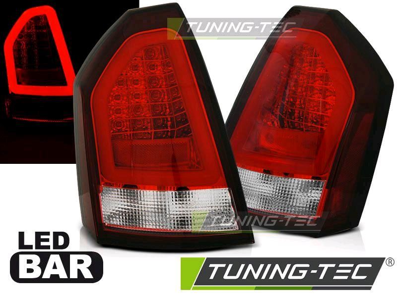 LED Design Rückleuchten rot klar für Chrysler 300 C Limo 05 - 08 in Calden