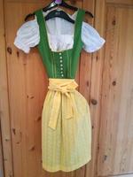 NEU Gr. 32 **** WENGER Dirndl grün-gelb **** NEU !!! SCHNÄPPCHEN Bayern - Nittendorf  Vorschau
