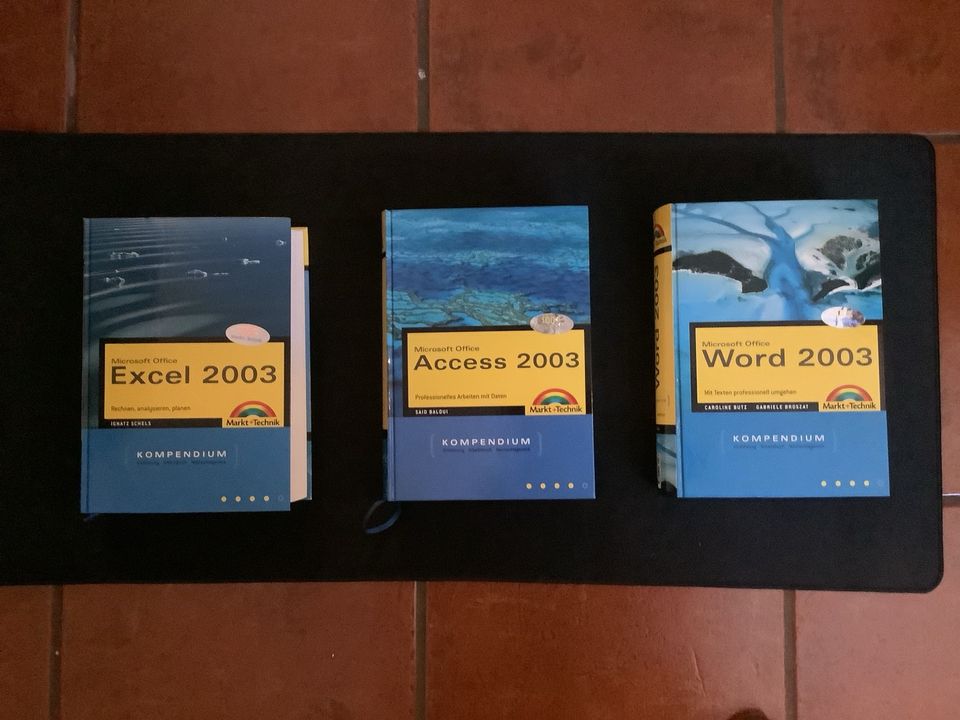 3Bücher über Excel, Word und Access 2003, wie neu, kaum gebraucht in Kleinmachnow