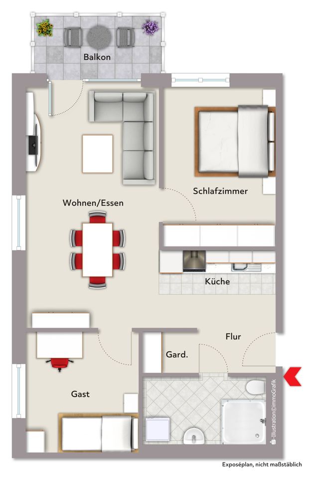 Höchste Wohnqualität für Senioren! Neubau-Mietwohnung "Betreutes Wohnen" in Amberg-Köferinger Höhe in Amberg