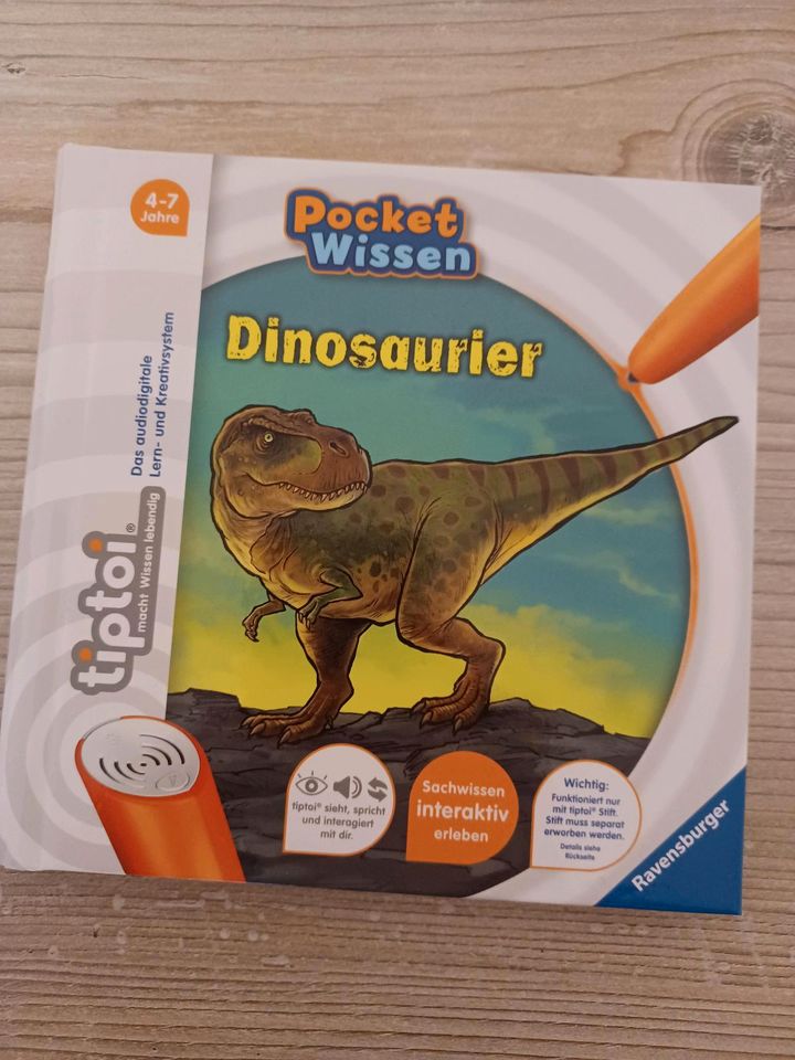 Pocketwissen tiptoi Dinosaurier- Gebraucht in Stahlhofen