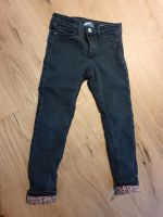 Gefütterte Skinny Jeans für Kids anthrazit grau Leo Gr.110 Brandenburg - Falkensee Vorschau