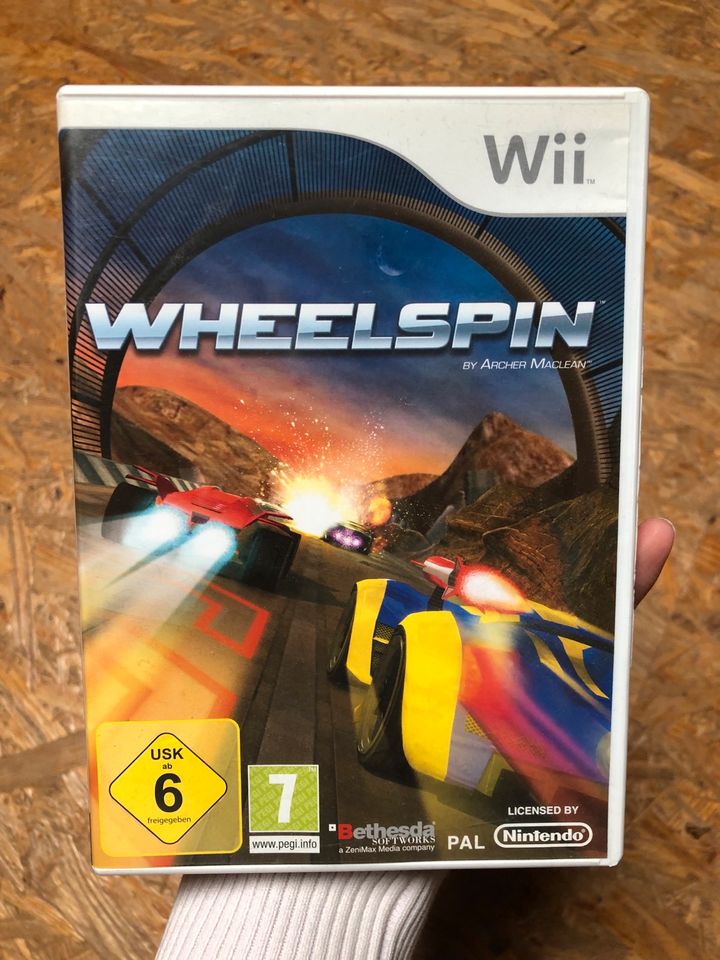 Nintendo Wii Spiele Wheelspin & Kart Racer in Bad Nenndorf