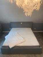 IKEA MALM Bettgestell hoch 160x200 cm mit 4 Schubladen grau Niedersachsen - Weener Vorschau