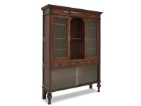 ANTIK! Vitrinenschrank restauriert Gründerzeit um 1925 Salonschrank Regal Vitrine J-0411 Nordrhein-Westfalen - Lüdinghausen Vorschau