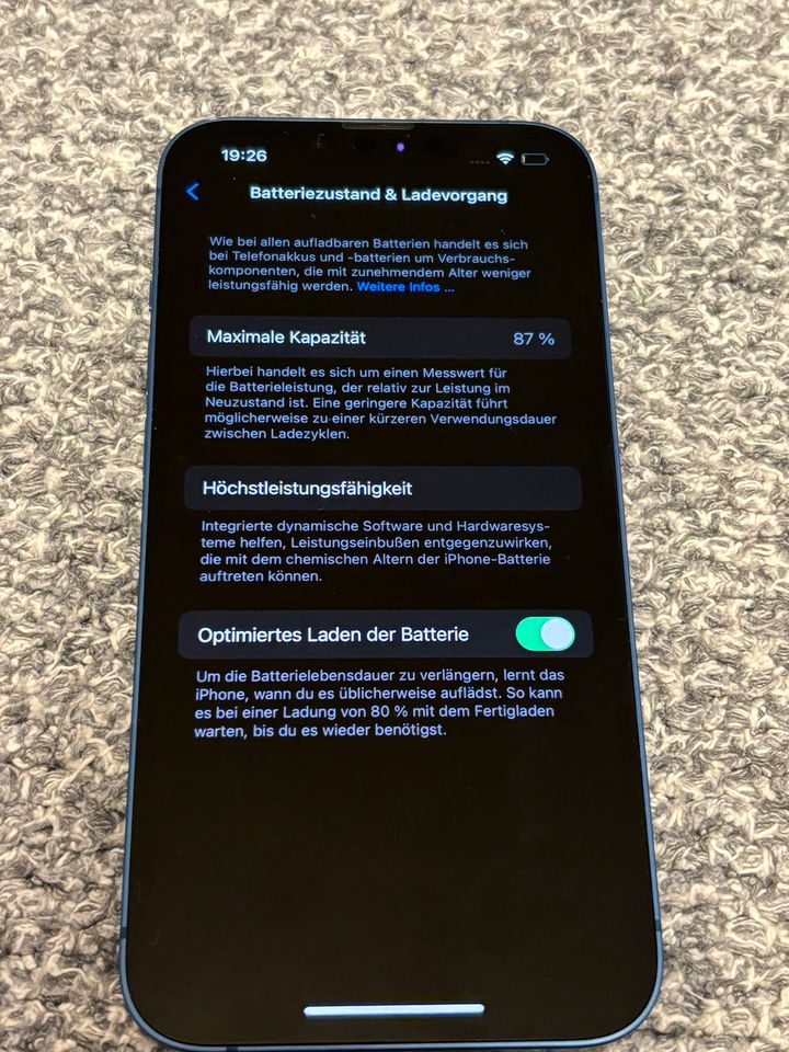 Iphone 13 (128GB) Blau in Flensburg
