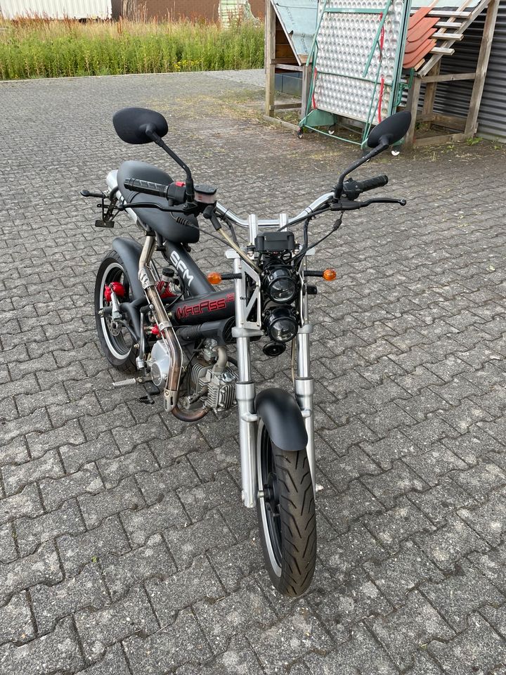 Mad Ass 125 ccm in Rehe