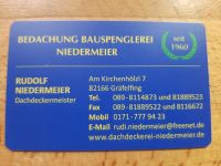 Dachdecker / Spengler / Helfer Kr. München - Gräfelfing Vorschau