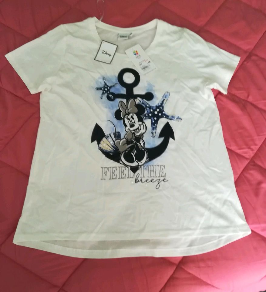 Maritimes Shirt Gr. 40/42, NEU, Gina Benotti T-Shirt in Netzschkau