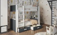 NEU Doppelstockbett mit Regal Funktionsbett Kinderbett Jugendbett Sachsen-Anhalt - Mansfeld Vorschau