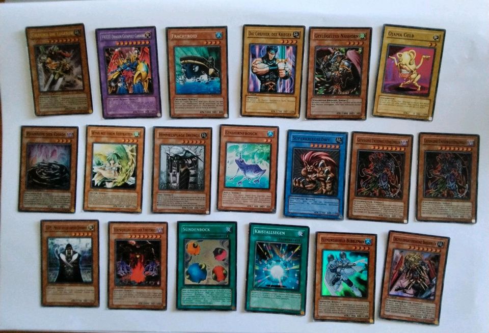 Yugioh Karten Sammelkarten in Zell am Main