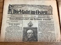 Die Wacht im Osten - Historische Zeitungen 1. Weltkrieg 1918 Nordrhein-Westfalen - Tönisvorst Vorschau