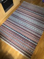 Großer Teppich Kelim Muster Baumwolle Obergiesing-Fasangarten - Obergiesing Vorschau