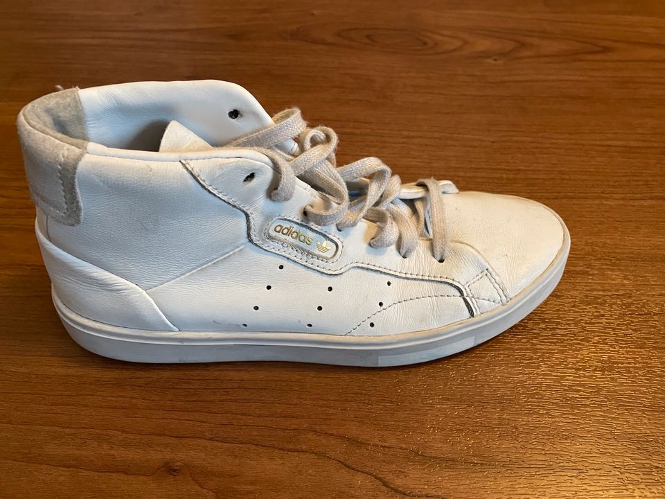 Adidas Sneaker Stiefel Stan Smith weiß Gr. 37,5 in Stuttgart