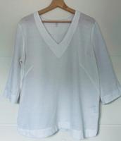 Marc Cain Shirt Langarmshirt 3/4 Ärmel Ajour Gr 44 Niedersachsen - Osnabrück Vorschau
