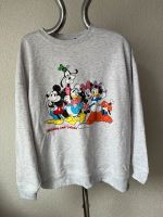 Disney oversized Pullover M grau meliert Sweater Mickey Maus Neu Sachsen-Anhalt - Ballenstedt Vorschau