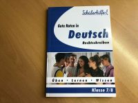 Schülerhilfe NEU Gute Noten in Deutsch Rechtschreiben Klasse 7/8 Bayern - Dingolshausen Vorschau