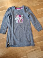 Sweatshirtkleid grau Einhorn Gr. 116 München - Moosach Vorschau