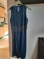 festliches Kleid in blau, Größe 40 Sachsen - Steina Vorschau