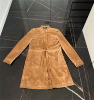 René Lezard Wildleder Trenchcoat, Ledermantel, Beigebraun, Gr.38 Hessen - Erlensee Vorschau