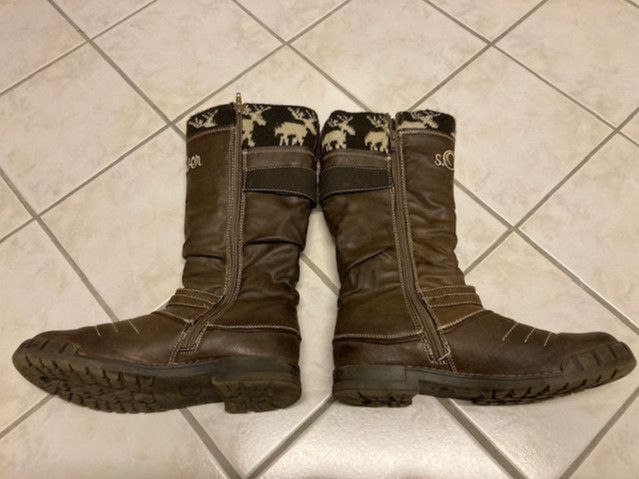 Warme gefütterte Damen Winterstiefel von S.Oliver, Gr.40, s.gt. in Hessen -  Limburg | eBay Kleinanzeigen ist jetzt Kleinanzeigen