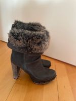 Winterstiefel aus Leder & Holz mit Absatz Pankow - Weissensee Vorschau