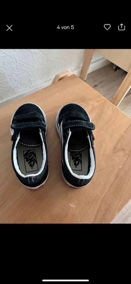 Vans Kinder Sneaker schwarz in Sinzig