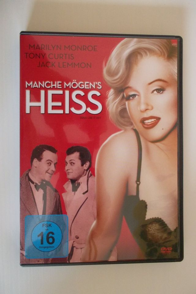 DVD Manche mögens heiss Komödie mit Marilyn Monroe in Chemnitz