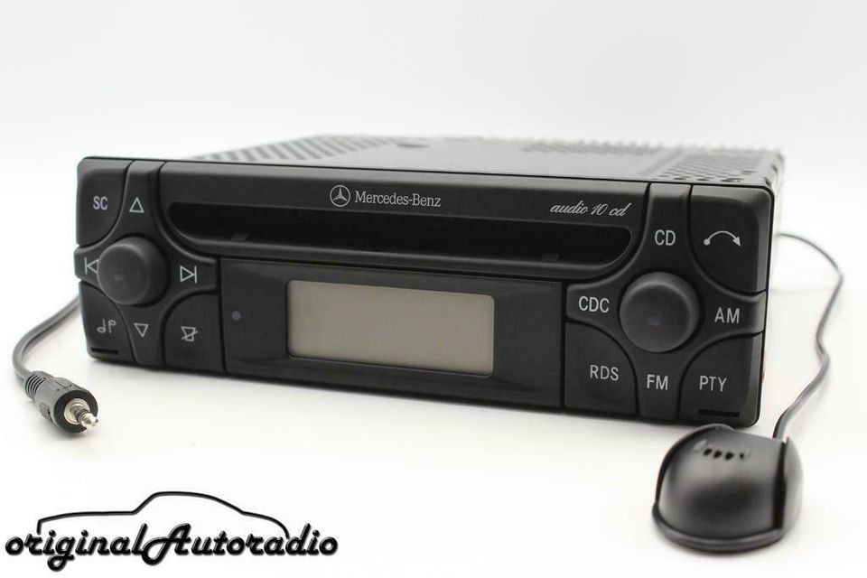 Mercedes Audio 10 CD MF2910 Bluetooth Mikrofon MP3 AUX Autoradio in Gütersloh