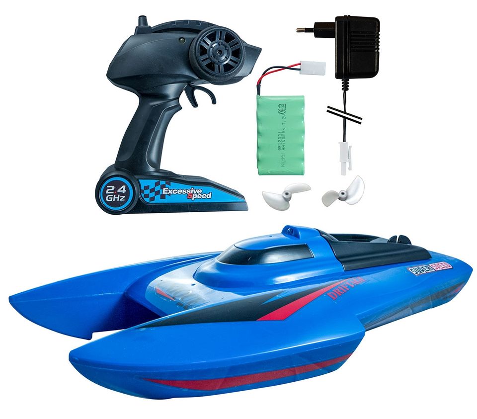 RC Rennboot Cata Speed Boat 2.4 GHz RTR - Blau in Göppingen