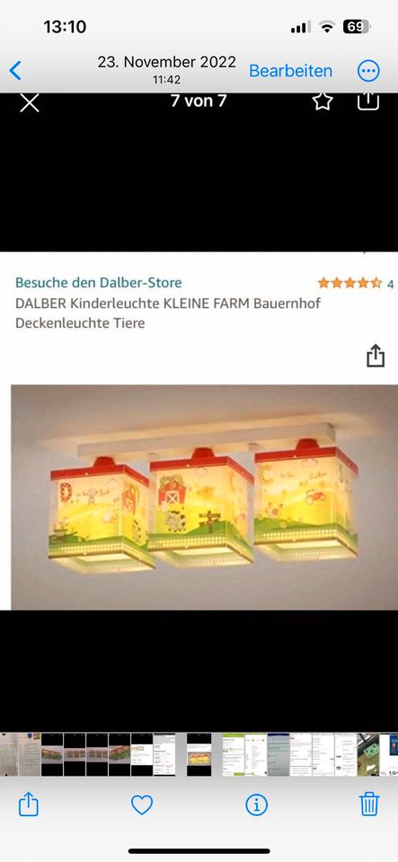 Kinderzimmer Lampe in Bautzen