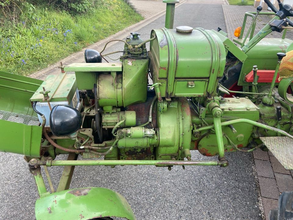 Fahr D90 Dieselschlepper in Petersaurach