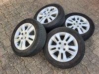 4x Alufelgen Opel Agila B 4x100 Sommerreifen 185 60 R15 DOT 0219 Baden-Württemberg - Walldorf Vorschau