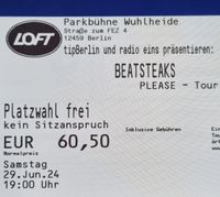 Biete 1-4x Tickets Beatsteaks Berlin 29.06.24 Eintrittskarten Berlin - Spandau Vorschau